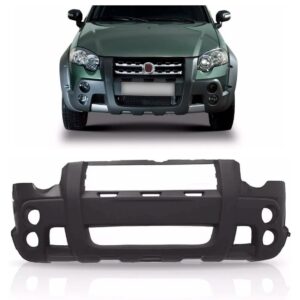 Parachoque Dianteiro Fiat Strada Adventure Locke 09 A 2013 Cinza