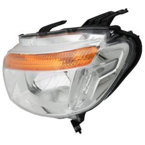 Farol Ranger 2013 2014 2015 Pisca/mbar Cromado 1ª Linha - Direito/passageiro