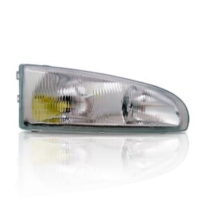 Farol H100 97 98 99 00 01 02 03 04 05 Cromado 1ª Linha Direito/passageiro