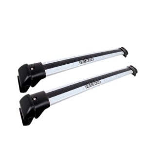 Travessa Rack Teto Chery Tiggo Prata Em Aluminio Larga Prata