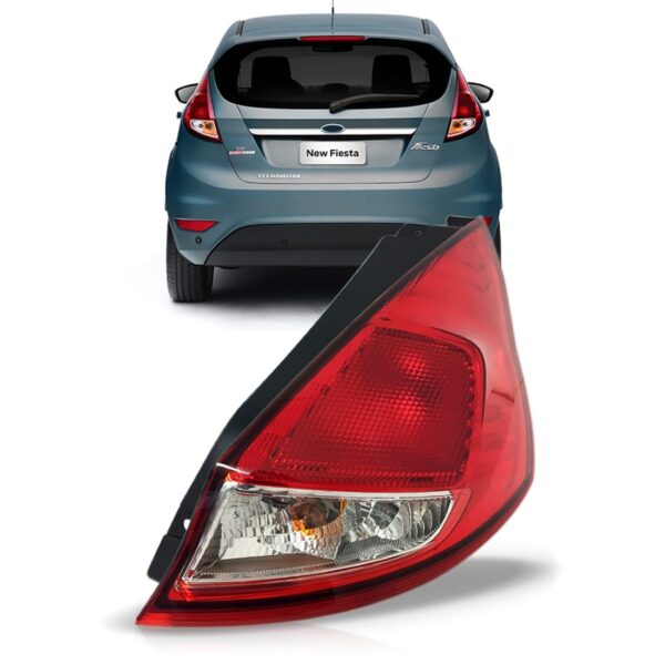 Lanterna New Fiesta Hatch 2012 2013 2014 Lado Direito
