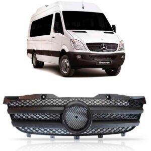 Grade Dianteira Mercedes Sprinter 2012 2013 2014 Preta