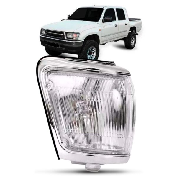 Pisca Seta Hilux Sw4 1992 1993 1994 95 Aro Cromado Promoção Lado Direito