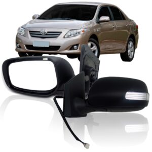 Retrovisor Corolla 2009 2010 2011 2012 Retratil C/pisca Le