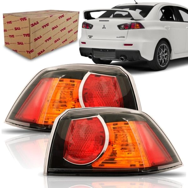 Lanterna Para Lancer Mitsubishi 2011 2012 2013 2014 Direito Vermelho