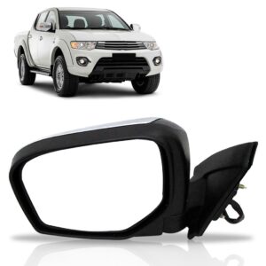 Retrovisor L200 Triton C/pisca Não Retrátil Elétrico 08 A 13 Lado Esquerdo
