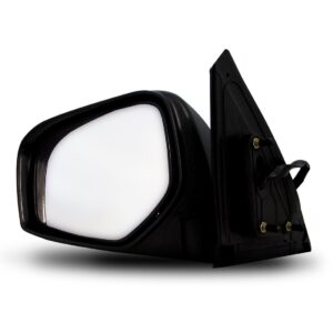 Retrovisor L200 Triton 08 A 2015 Eletrico Preto Texturizado Lado Direito