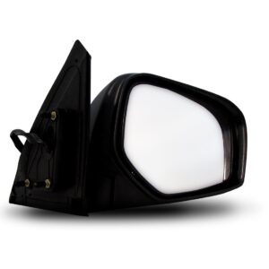 Retrovisor L200 Triton 08 A 2015 Eletrico Preto Texturizado Lado Esquerdo