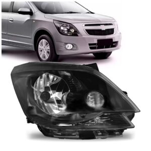 Farol Cobalt 2012 2013 2014 2015 Mascara Negra Fume 1ª Linha Direito/passageiro