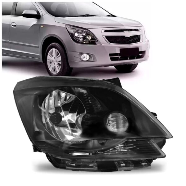 Farol Cobalt 2012 2013 2014 2015 Mascara Negra Fume 1ª Linha Direito/passageiro