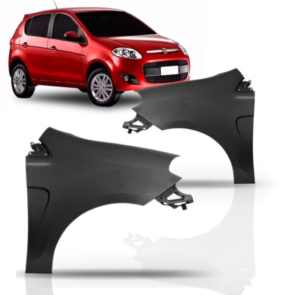 Paralama Palio 2012 2013 2014 2015 Fiat Lado Direito