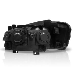 Farol Golf 2007 08 09 10 11 2012 2013 Mascara Negra 1ª Linha Direito/passageiro