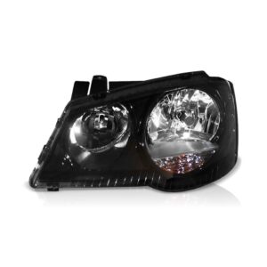 Farol Golf 2007 08 09 10 11 2012 2013 Mascara Negra 1ª Linha Esquerdo/motorista