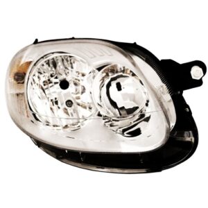 Farol Palio Attractive 2012 2013 2014 Duplo Cromado 1ª Linha - Esquerdo/motorista