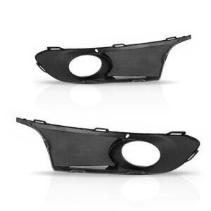 Moldura Milha Para Jetta 2011 2012 A 2014 Com Furo Aro Preto Lado Esquerdo