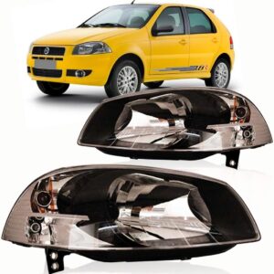 Farol Palio 09 08 Siena 10 11 G4 Fume Mascara Negra 1ª Linha - - Esquerdo