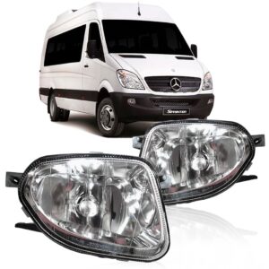 Farol Milha Auxiliar Sprinter 2013 2014 1ª Linha - Cristal