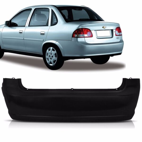 Parachoque Traseiro Corsa Classic 2011 2012 2013 1a Linha