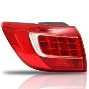 Lanterna Para Kia Sportage  Ano 2011 2012 2013 Lado Esquerdo Esquerdo/motorista Vermelho