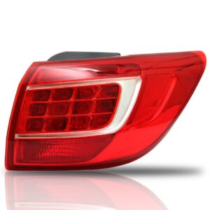 Lanterna Para Kia Sportage  Ano 2011 2012 2013 Lado Esquerdo Esquerdo/motorista Vermelho