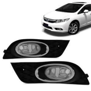 Farol Milha New Civic  Ano 2012 2013 2014 Lado Esquerdo