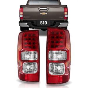 Lanterna Chevrolet S10  2012 2013 Modelo Ltz Led Direito Vermelho