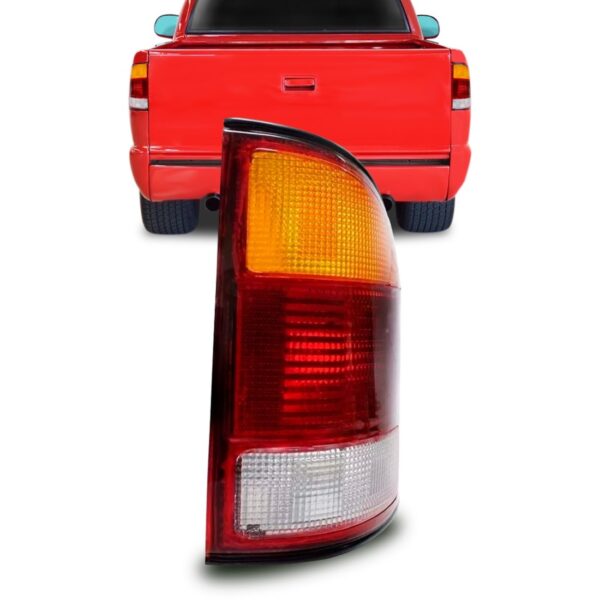 Lanterna Traseira S10 95 96 97 98 1999 00 Tricolor 1ª Linha Direito Tricolor