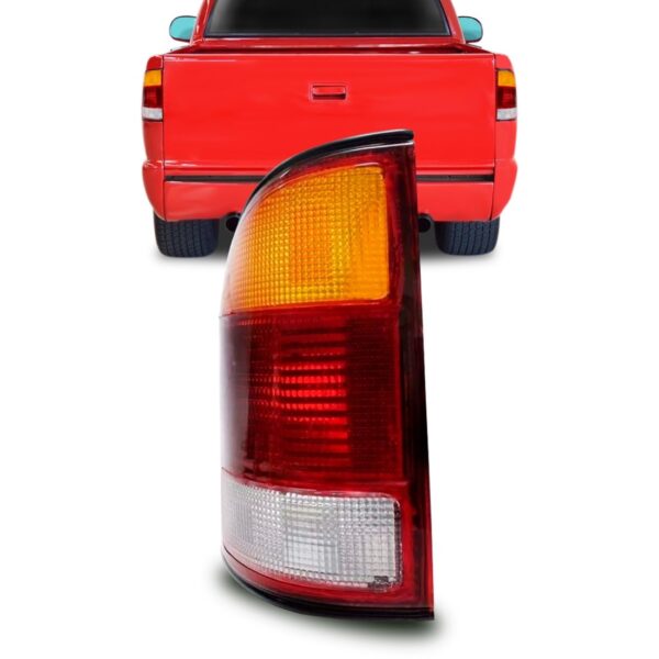 Lanterna Traseira S10 95 96 97 98 1999 00 Tricolor 1ª Linha Esquerdo Tricolor