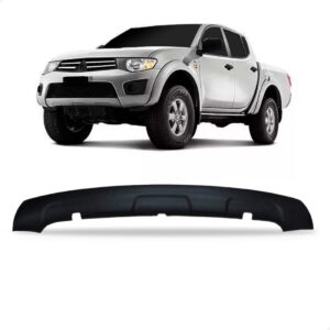 Spoiler Moldura Parachoque L200 Triton 11 12 13 14 Gls Hls Preto