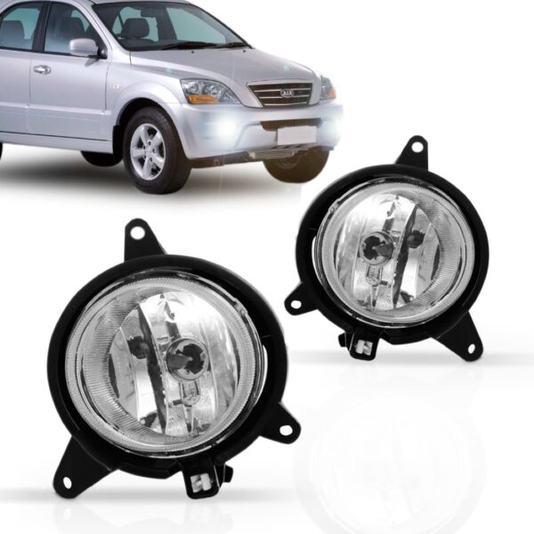Farol Milha Sorento Para Kia 2005 06 07 2008 2009 Esquerdo Cristal