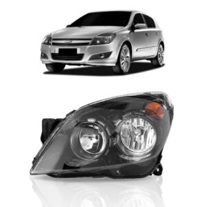 Farol Vectra Gt Gtx 09 2010 2011 2012 Mascara Negra 1ª Linha Esquerdo/motorista