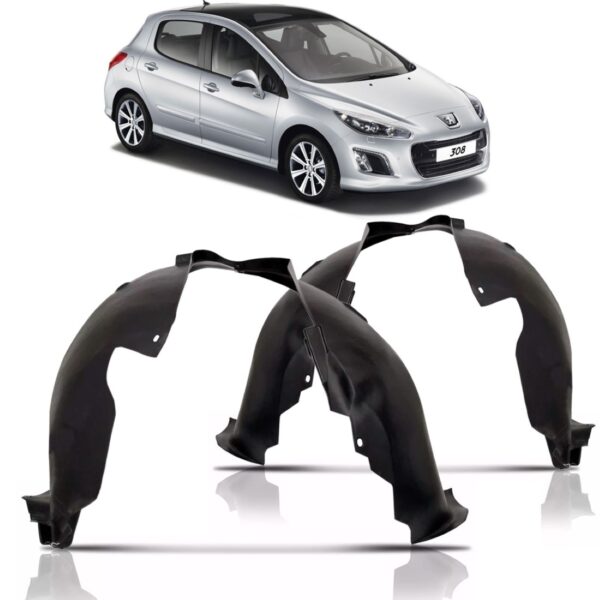 Protetor Caixa De Roda Dianteiro Para Peugeot 308 2012 A 14 Lado Esquerdo