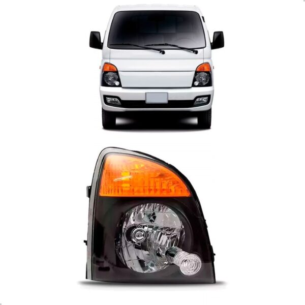 Farol Hr 2013 A 2017 Mascara Negra 1ª Linha - Direito/passageiro