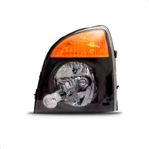 Farol Hr 2013 A 2017 Mascara Negra 1ª Linha - Esquerdo/motorista