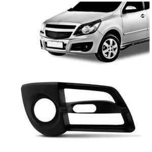 Moldura Milha Montana 2011 12 13 14  2015 Preta C/furo Milha - Preto