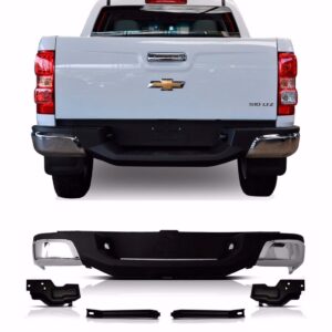 Parachoque S10 2012 13 14 15 2016 Completo Cromado 1a Linha