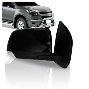 Retrovisor S10 Trailblazer Ltz Ano 2012 2013 2014 2015 Preto Lado Direito