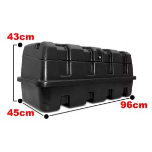 Maleiro Fiorino Strada 1999 Até 2016 Pickup Caixa Baú 140 Preto