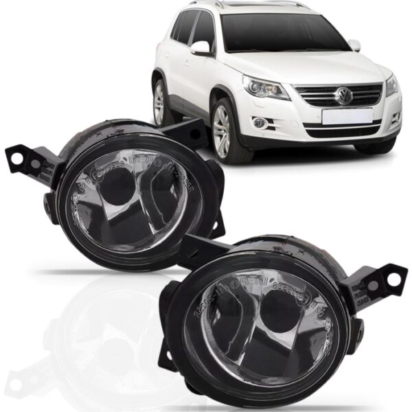 Farol Milha Auxiliar Tiguan Ano 2008 2009 2010 1ª Linha Esquerdo