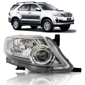 Farol Para Hilux Sw4 12 2013 2014 Cromado 1ª Linha Direito/passageiro