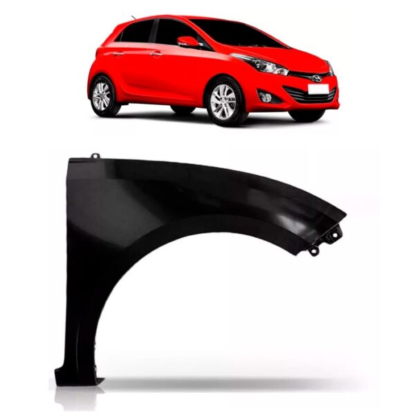 Paralama Para Hyundai Hb20 Hatch & Sedan 2013 2014 Novo Ld Dianteira Direita