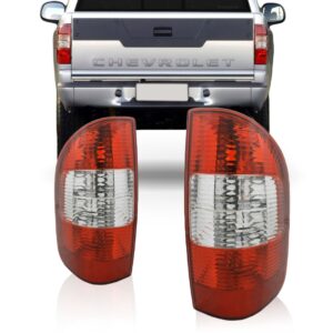 Lanterna Traseira S10 01 02 03 04 05 06 09 Bicolor Cristal Lado Esquerdo