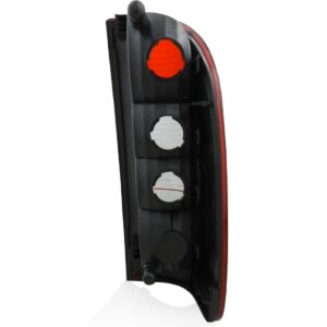 Lanterna Traseira S10 01 02 03 04 05 06 09 Bicolor Cristal Lado Esquerdo