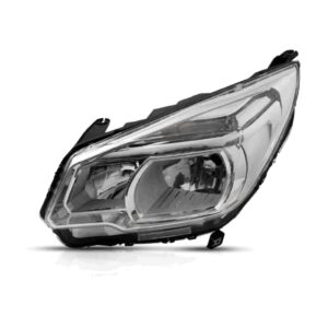 Farol S10 2012 2013 2014 2015 Cromado Sem Projetor 1ª Linha Esquerdo/motorista