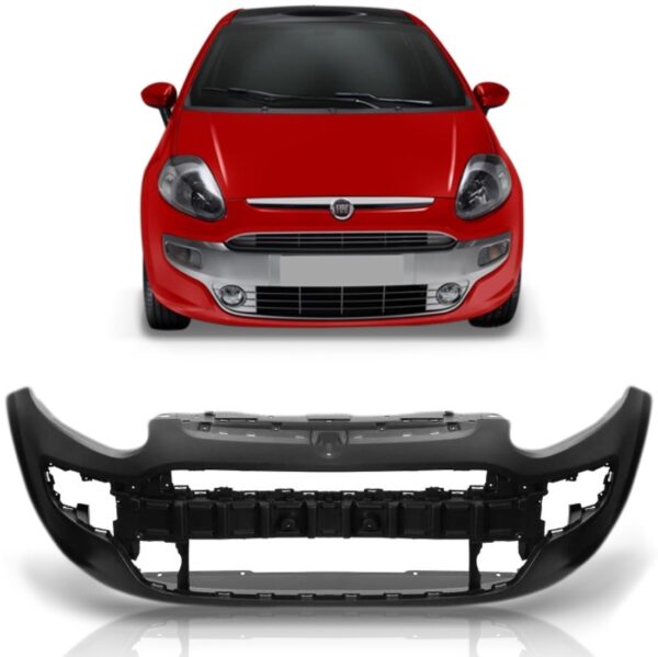 Parachoque Dianteiro Punto Fiat 2013 2014 2015 Novo Preto
