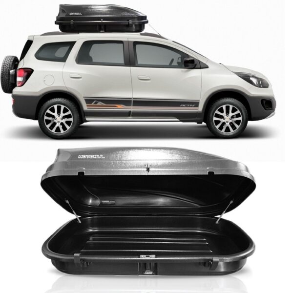 Maleiro De Teto Para Sorento 2011 A 2016 Motobul 510 Litros Preto