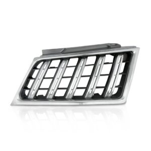 Grade Pajero Dakar 09 10 11 12 13/ L200 Triton 2013 2014 Le Preto/cromado Esquerdo