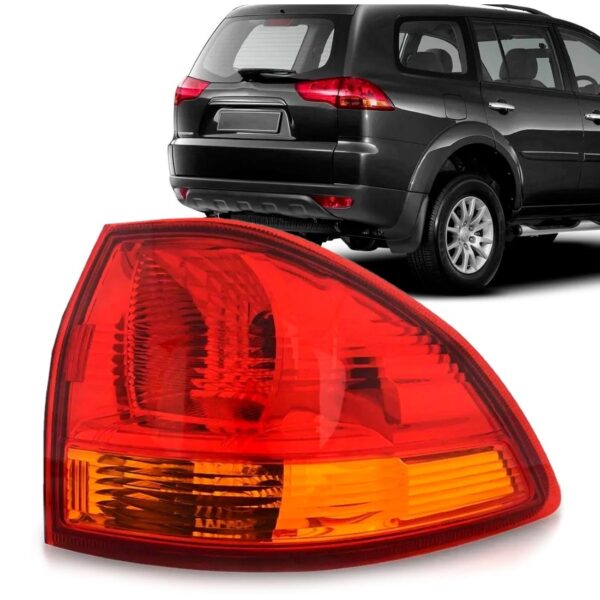 Lanterna Pajero Dakar Ld 2010 2011 2012 2013 2014 Direito Vermelho