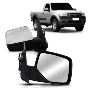 Retrovisor Ranger 2010 2011 2012 Eletrico Cromado Lado Direito