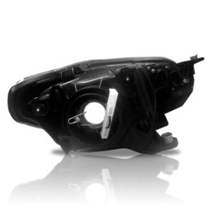 Farol Para Volkswagen Up 2014 A 2015 Mascara Negra 1ª Linha Esquerdo/motorista